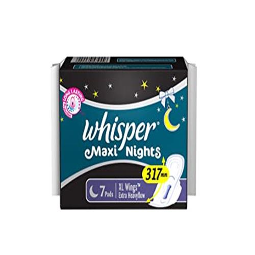 WHISPER MAXI NIGHT XL 7PADS